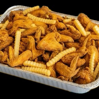 25 Wings Specail. No Fries