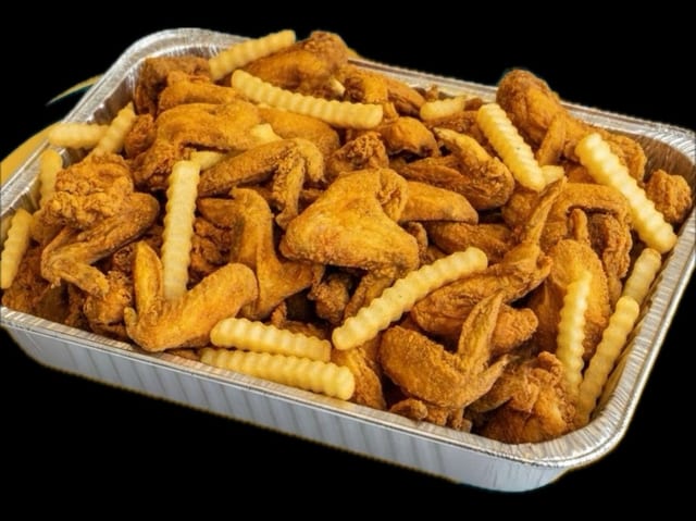 25 Wings Specail. No Fries.