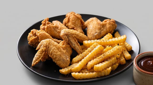 Chicken Wings 4 Piece.