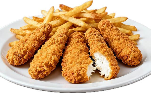 4 Piece Chicken Tenders.